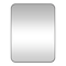 18" x 24" Black Rounded Corner Metal Decorative Mirror by Ashland®